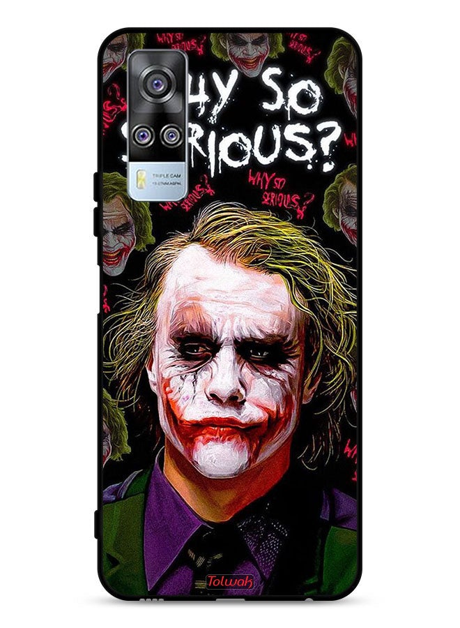 Tolwak vivo Y51 2020 Protective Case Cover Why So Serious - Image 1