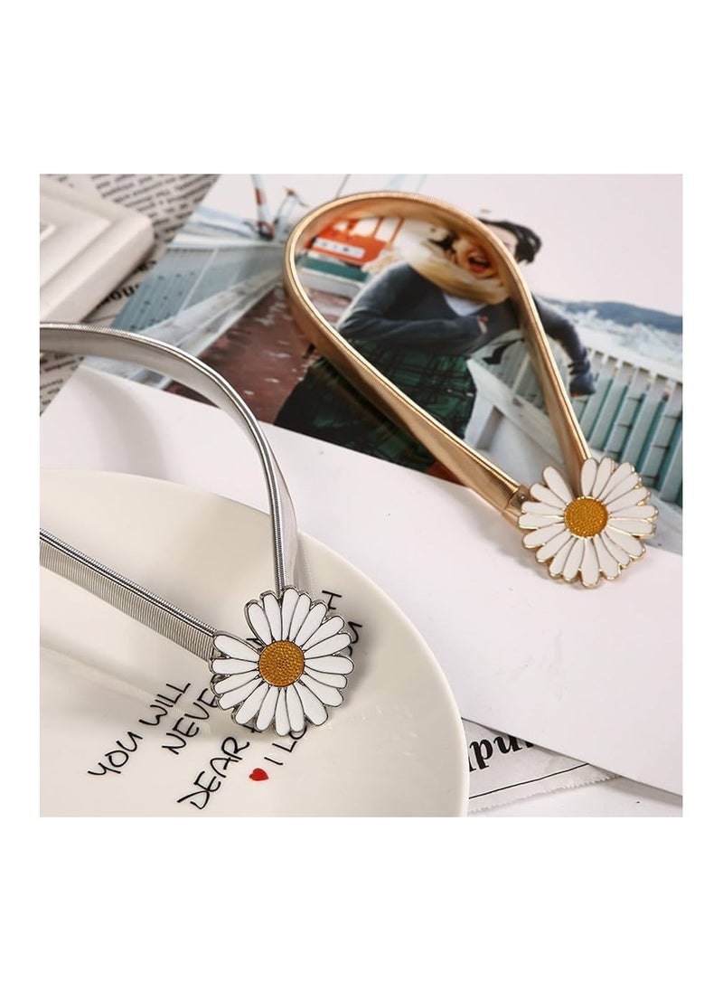 Spaceshoop Curtain Straps of Non Perforated No Install Curtain Strapping with Curtain Buckle Ring Curtain Magnetic Buckle Silver  - Image 2