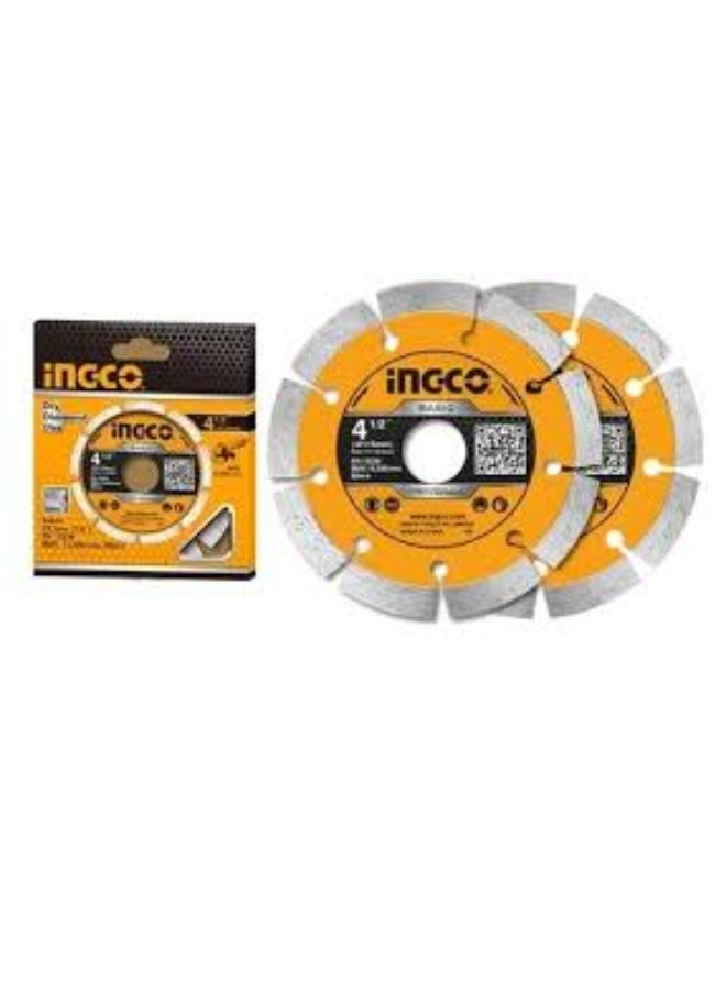 إنجكو طقم الماظة رخام 4.5 بوصة – 2 قطعة - Image 3