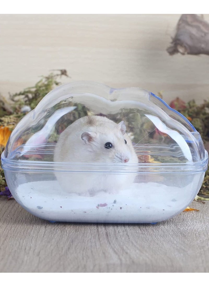 Y&D Hamster Sand Bath Container Large Transparent Plastic Toilet with Scoop Set for Small Pet Animals Cage Accessories Lemming Chinchilla Gerbil Little Animal Mouse  - Image 5