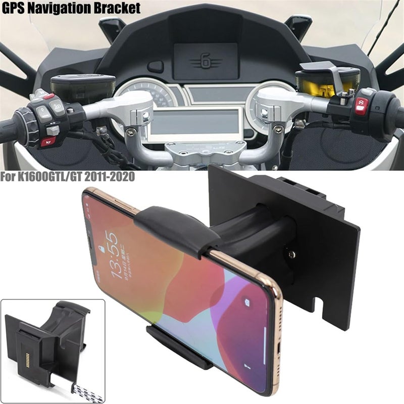 QASULER Motorcycle USB Charging Mount for BMW K1600 Models - Image 3
