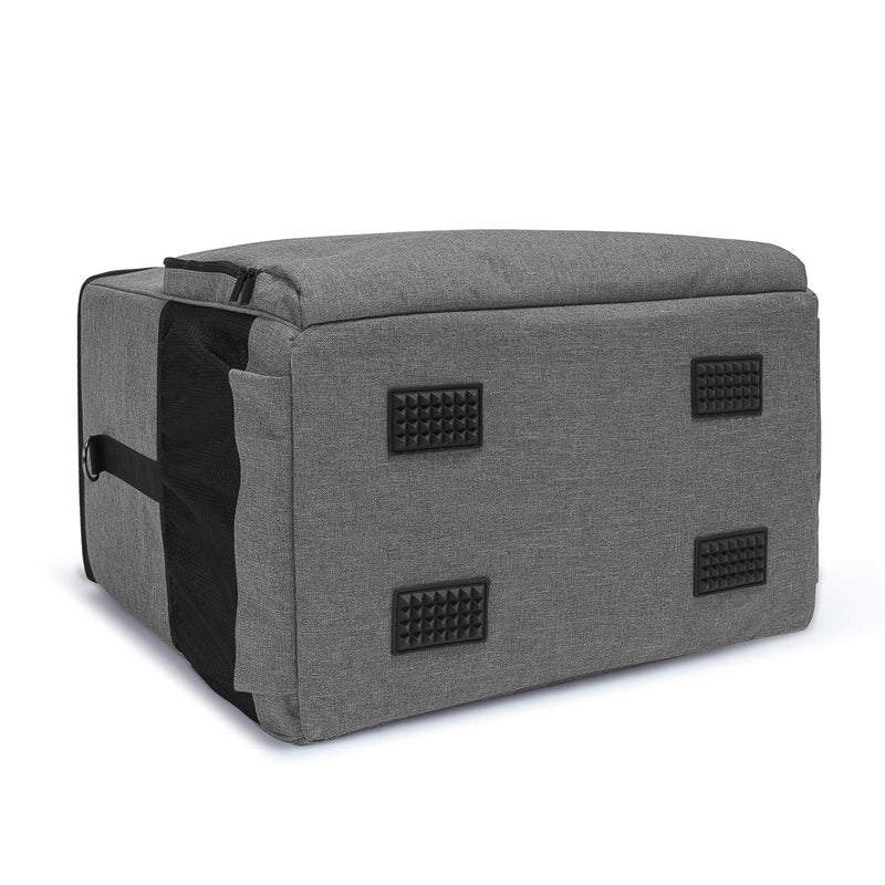 CURMIO Desktop Tower and Monitor Carrying Case,Travel Bag for PC Chassis, Monitor, Keyboard, Cable and Mouse, Bag Only, Gray - Image 5