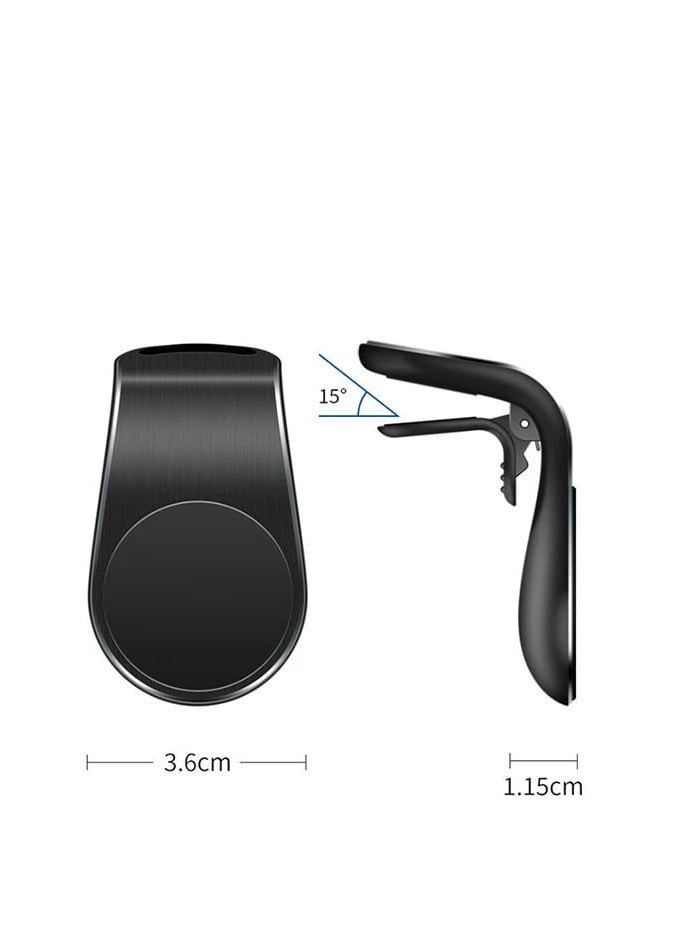 HUAWAY Car phone mount, 360 degree adjustable, air vent rotating magnetic mobile phone holder, suitable for all phones - Image 5