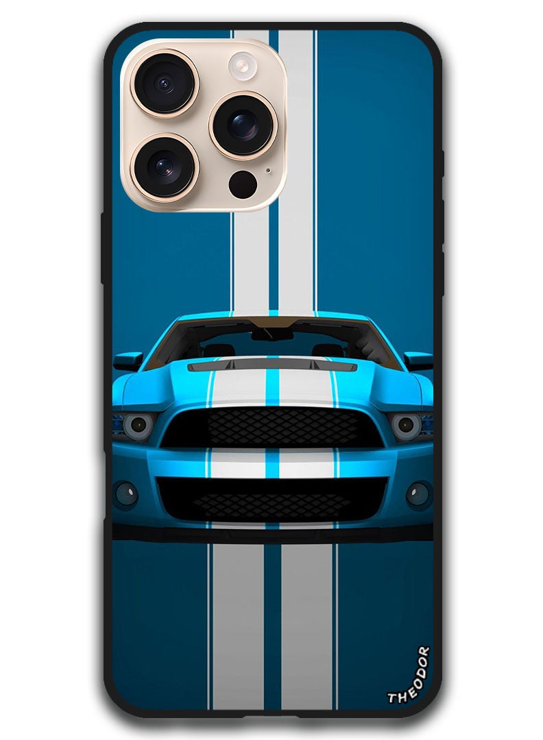 Theodor Protective Case Anti Scratch Shock Proof Bumper Cover For iPhone 16 Pro Max (6.9)-inch Car (33) - Image 1