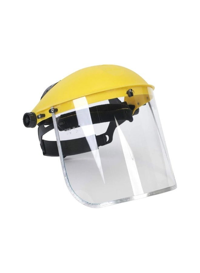 transparent face shield