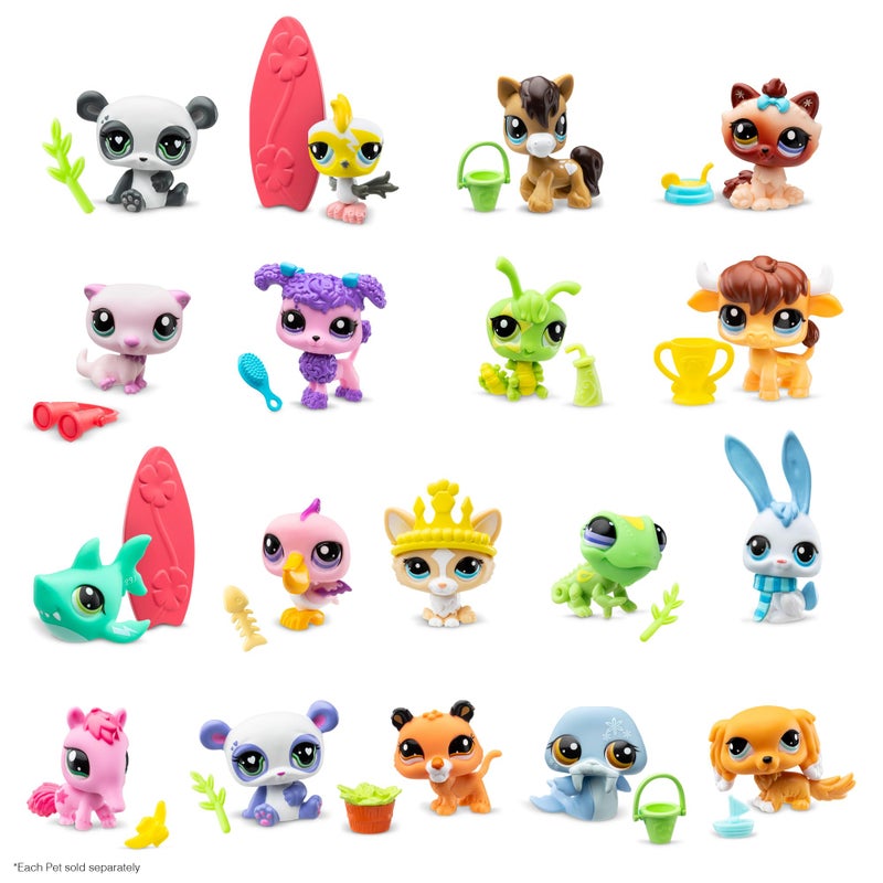 Littlest Pet Shop, 18 Pets Collector Set, Pet Surprise Display - Gen 7, Pets #1 - #18, Authentic LPS Bobble Head Figure, Collectible Imagination Toy Animal, Kidults, Girls, Boys, Kids, Tweens Ages 4+ - Image 2