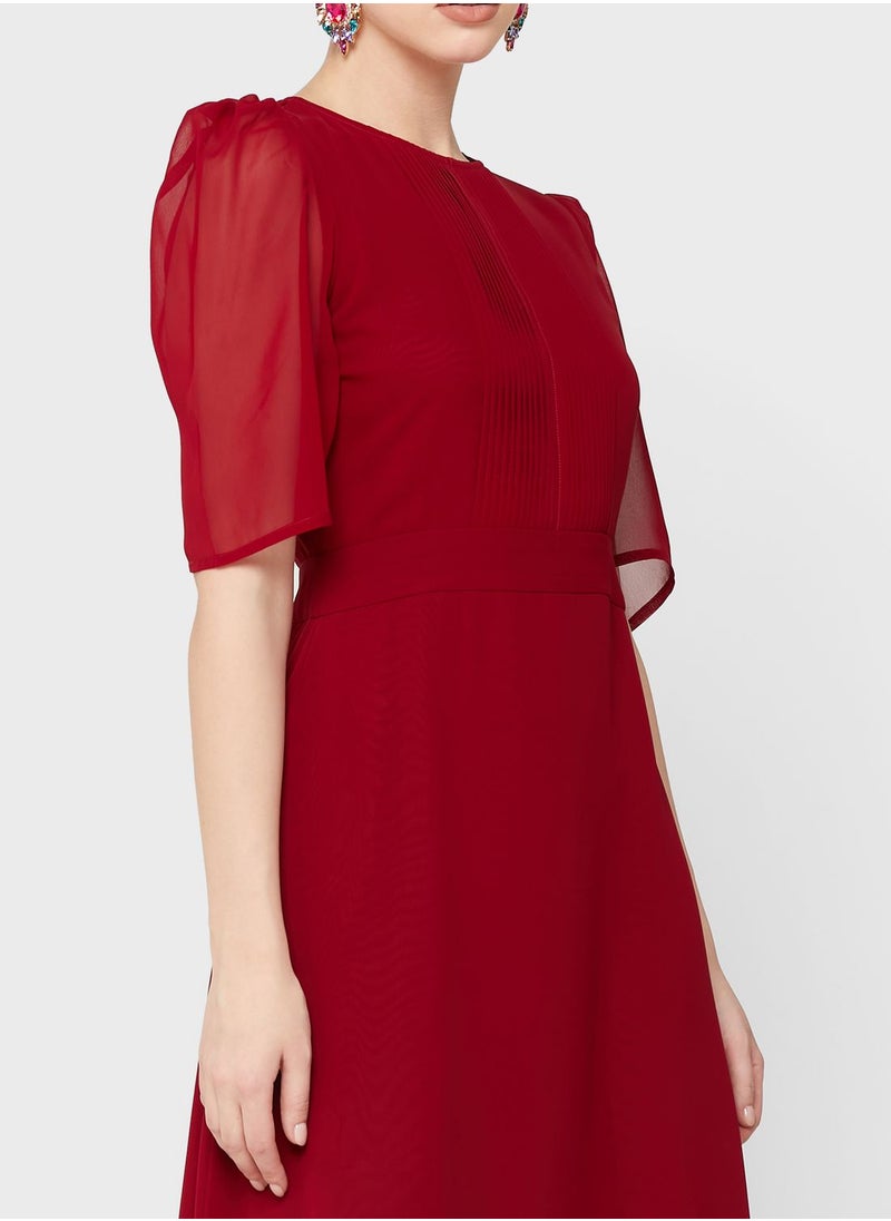 Khizana Pintuck Detail Dress  - Image 3