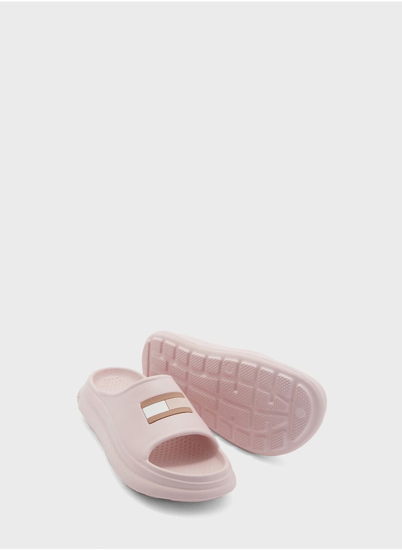 TOMMY HILFIGER - Youth Slip On Slyde - Image 1