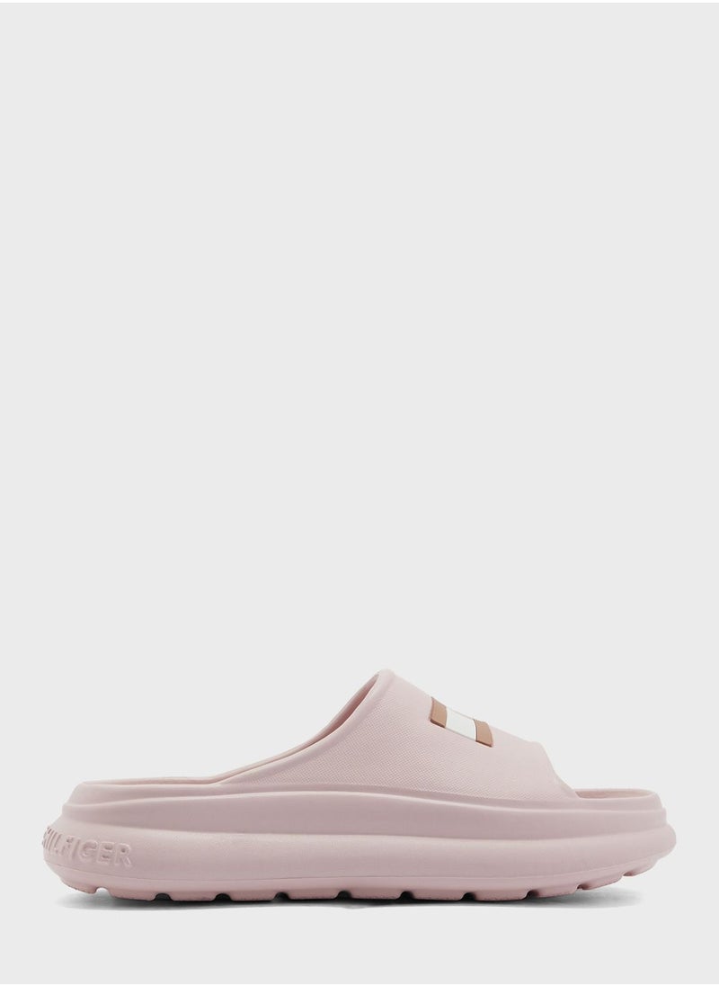 TOMMY HILFIGER - Youth Slip On Slyde - Image 1