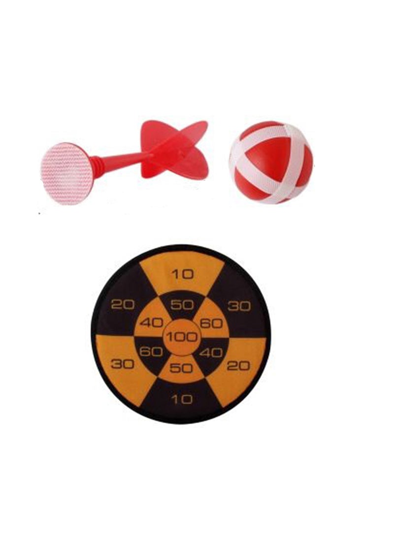 Folding dartboard steel ring sticky ball cartoon sticky target ball indoor - Image 1