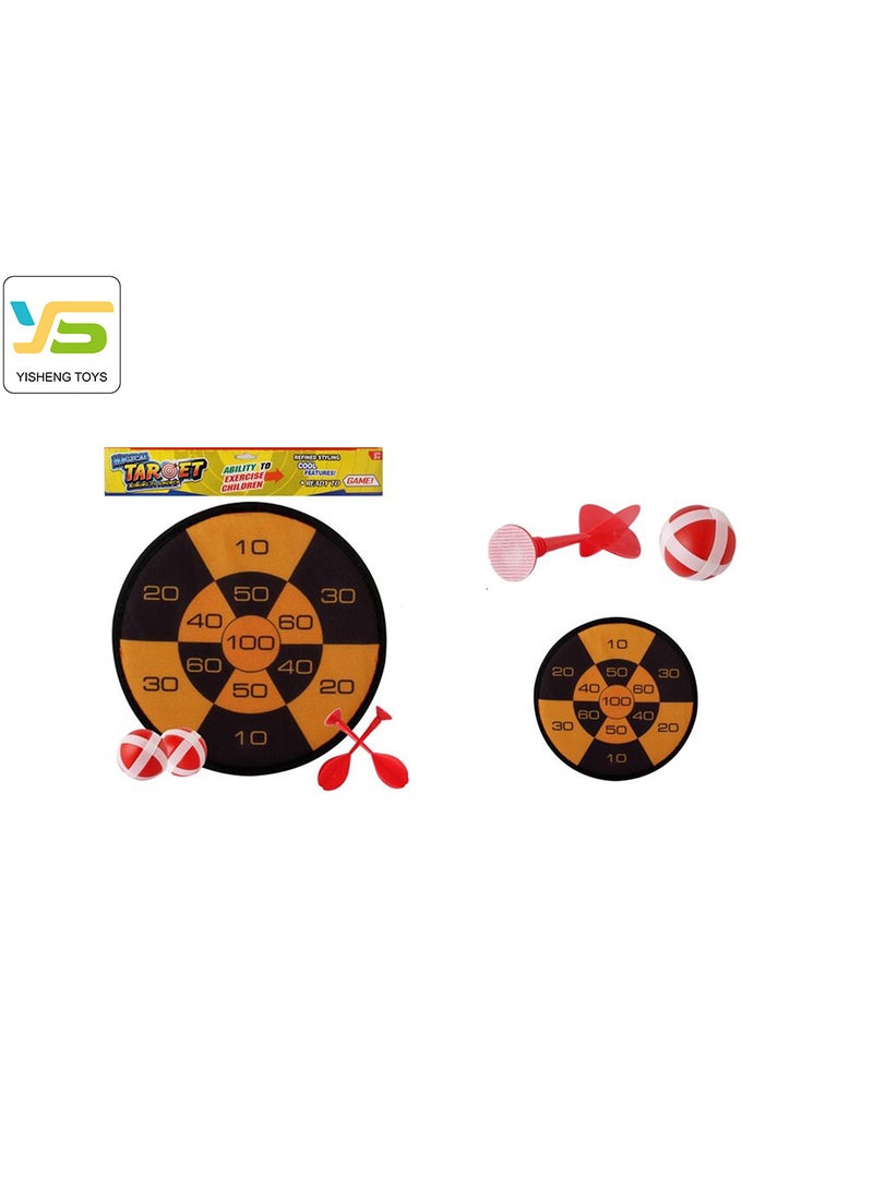 Folding dartboard steel ring sticky ball cartoon sticky target ball indoor - Image 2