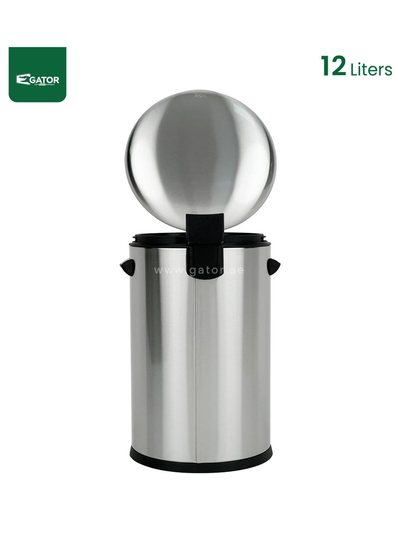 EKO EKO Stainless Steel Heavy Duty Brushed Fingerprint Proof 12L - Image 2