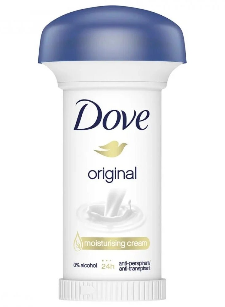 Dove Original Anti-Perspirant Deodorant Cream 50ml