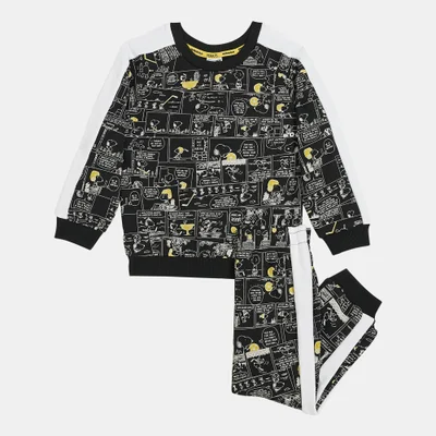PUMA Kids' X PEANUTS Jogger Set (Baby and Toddler)