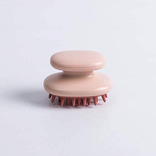 TOMATUS® Oval Shape Hair Scalp Massager Soft Shampoo Brush for Scalp Care, Hair Cleaning, Pink, 1 Pc - Image 4