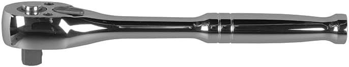 Klein Tools 65720 7-Inch Ratchet with 3/8-Inch Drive - Durable Chrome-Plated Finish - Image 1