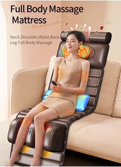 ETG Multifunctional Home Massage Mattress Cervical Spine Waist Back Massager Body Electric Massage Pad Cushion Heating Cushion  - Image 2