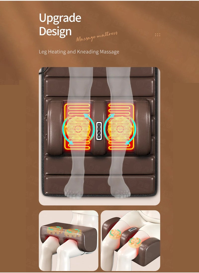 ETG - Multifunctional Home Massage Mattress Cervical Spine Waist Back Massager Body Electric Massage Pad Cushion Heating Cushion - Image 1