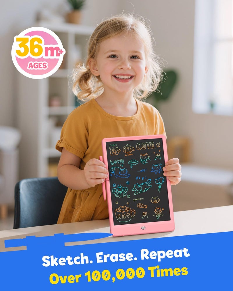 Levesica LCD Writing Tablet for Kids 10-inch Coloring Drawing Pad - Image 4