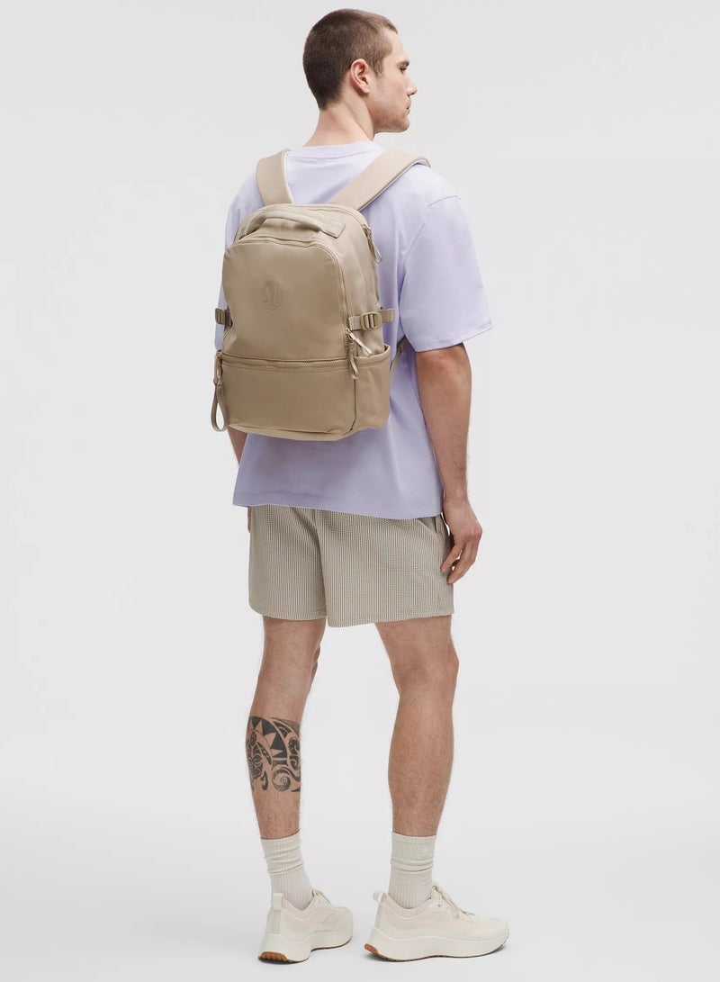 Lululemon double shoulder bag, sporty, for school, casual wear, hiking, 22l large capacity backpack - Image 2