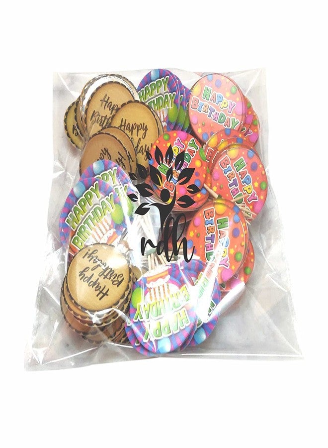 RDH INC. Cake Toppers - Happy Birthday Paper Tag (200) - Image 5
