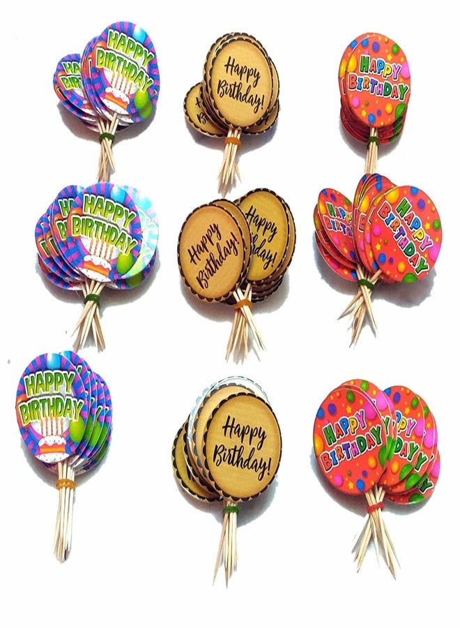 RDH INC. Cake Toppers - Happy Birthday Paper Tag (200) - Image 3