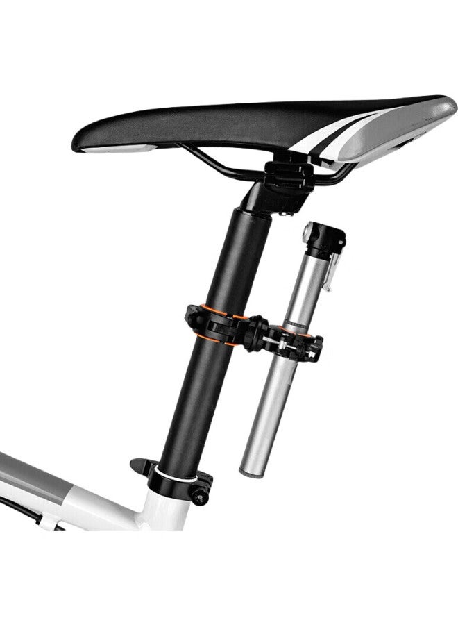 Move Iron Bicycle Light Rack, Handlebar Clamp, Front Light Mount, Fixed Bracket, Light Holder, Cycling Accessory, Rotatable - Image 2