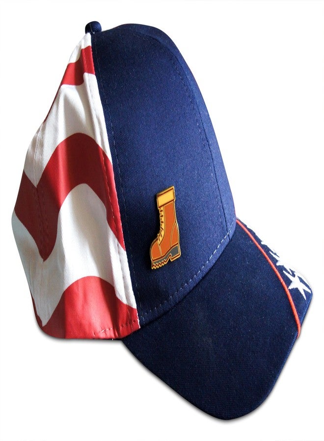 Novel Merk Camping & Hiking - Campfire, Boot & Other Lapel Pin, Hat Pin & Tie Tack Set - Clutch Back (3- Hiking Boot) - Image 5