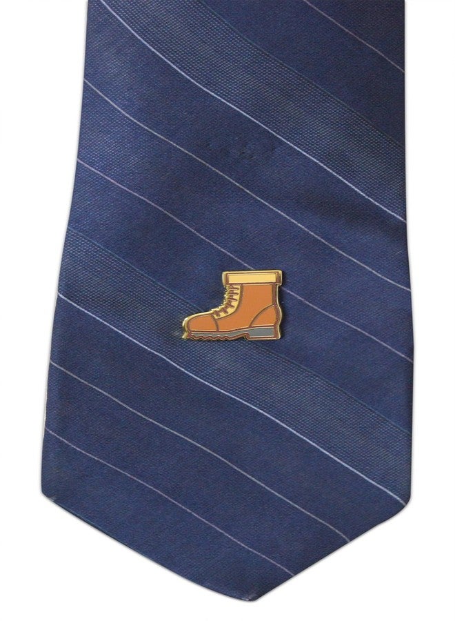 Novel Merk Camping & Hiking - Campfire, Boot & Other Lapel Pin, Hat Pin & Tie Tack Set - Clutch Back (3- Hiking Boot) - Image 4