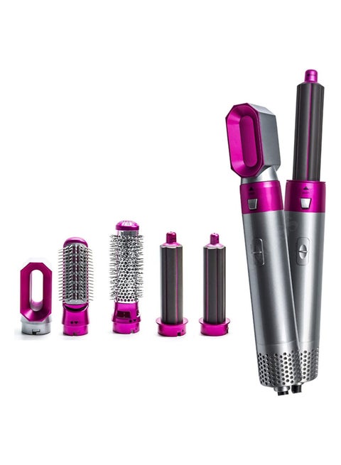 5 in 1 Hair Dryer Brush with Hair Volumizer,Hot Air Brush,Scalp Massager,Curler and Straightener for Women Hair Styling
