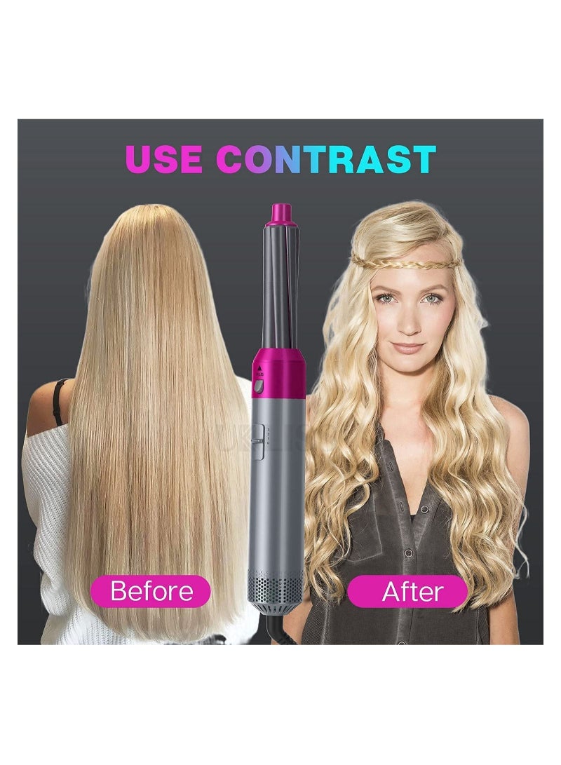 5 in 1 Hair Dryer Brush with Hair Volumizer,Hot Air Brush,Scalp Massager,Curler and Straightener for Women Hair Styling - Image 2