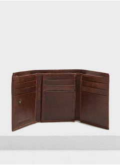 Robert Wood Leather Tri-Fold Wallet  - Image 3