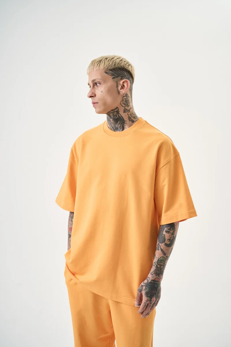 RESPIRE Men's Basic T-Shirt, Orange