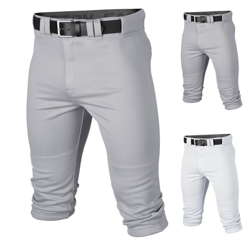 Easton | RIVAL+ Knicker Baseball Pant | Grey | Youth | Medium - Image 1