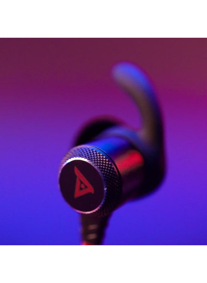 Taidu Tg10 Star Shark Gaming In-ear Headphones, Usb Cable 2.5m, With High-definition Microphone, Compatible With Desktop And Laptop Computers, Integrated Audio And Microphone, Red And Black - Image 3