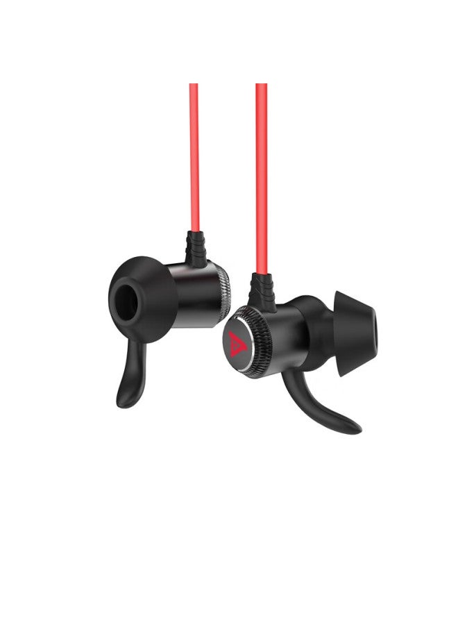 Taidu Tg10 Star Shark Gaming In-ear Headphones, Usb Cable 2.5m, With High-definition Microphone, Compatible With Desktop And Laptop Computers, Integrated Audio And Microphone, Red And Black - Image 4