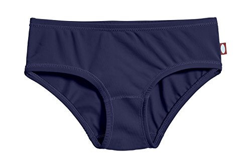 City Threads Girls Swim Brief Bottom UPF 50+ Rash Guard Bathing Suit Soft Comfortable Durable Made in USA, Navy, 10Y - Image 3
