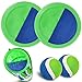 Jalunth Ball Catch Set Games Toss Paddle Beach Toys Back Yard Lawn Outdoor Pool Backyard Camping Throw Age 3 4 5 6 7 8 9 10 11 12 Years Old Boys Girls Kids Adults Family Outside Easter Gifts Green - Image 3