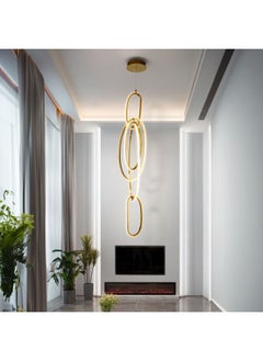 ebarza Cosmic Rings Golden Pendant Lamp Cy-Dd-1047  - Image 3