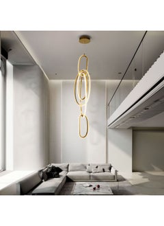 ebarza Cosmic Rings Golden Pendant Lamp Cy-Dd-1047  - Image 1
