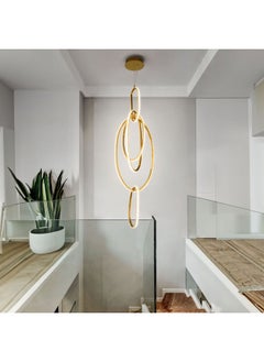 ebarza Cosmic Rings Golden Pendant Lamp Cy-Dd-1047  - Image 5