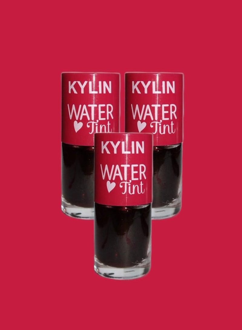 كايلين 3 قطع ملمع شفاه بلون مائي بنكهة الكرز - Image 1