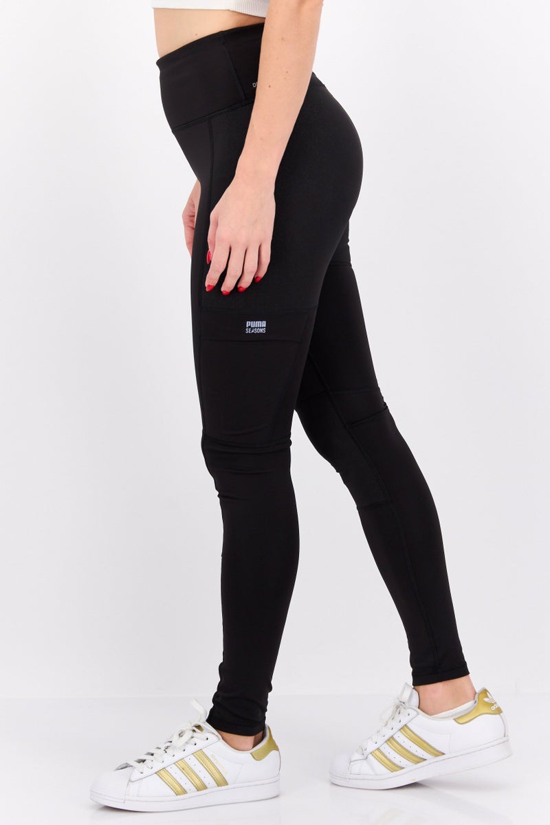 PUMA Women Sportswear Fit Training Tights, Black - Image 2