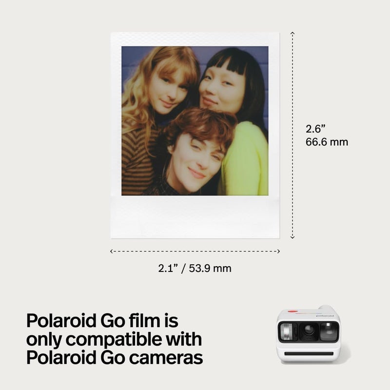 بولارويد فيلم Polaroid Go Color - عبوة مزدوجة (16 صورة) (6017) - متوافق فقط مع كاميرا Polaroid Go - Image 5