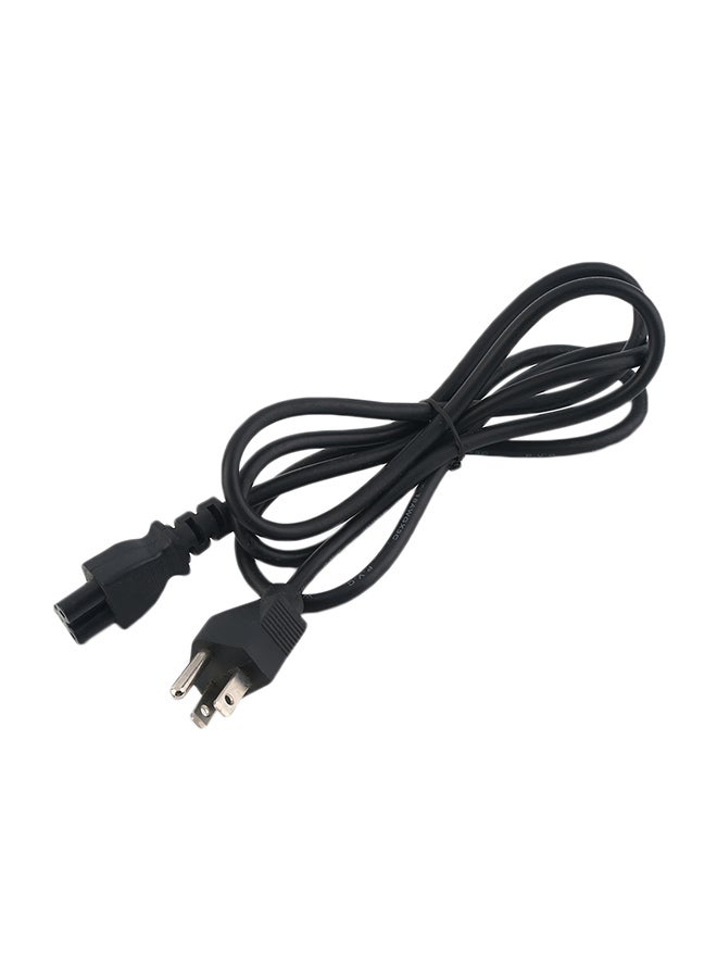 3 Pin Mains Power Plug To IEC C13 Kettle Lead Cable For Monitor Black - Image 1