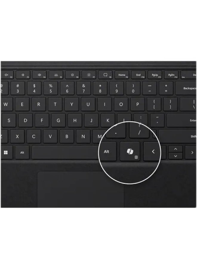 مايكروسوفت لوحة مفاتيح Surface Pro مع قلم Slim - متوافق مع Surface Pro (الجيل 11)، Surface Pro 10، Pro 9، و Pro 8 - إنجليزي - Image 2