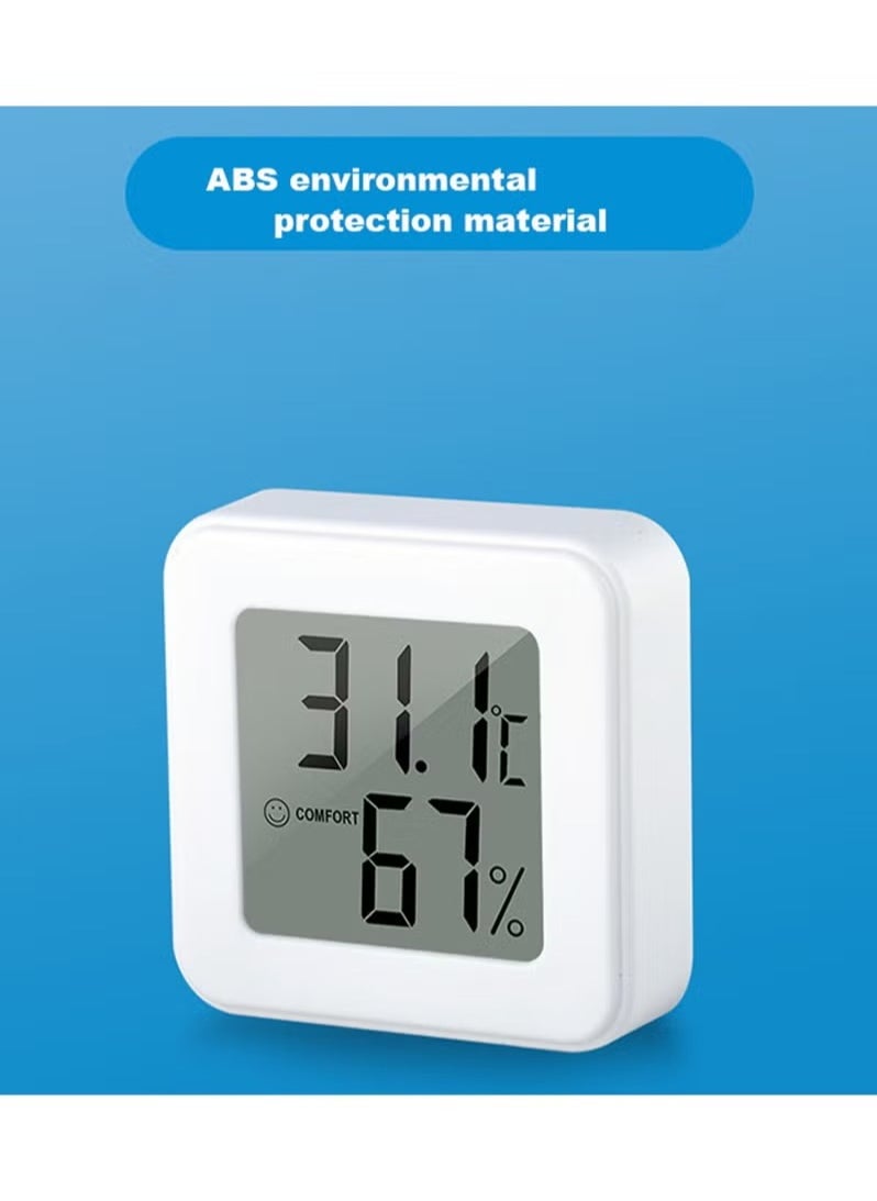 ماركة غير محددة UanTii Mini LCD ميزان الحرارة الرقمي الرطوبة في الأماكن المغلقة درجة حرارة الغرفة الرطوبة متر الاستشعار  - Image 3