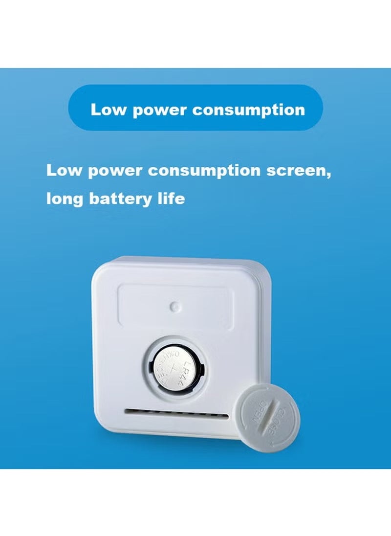 UanTii Mini LCD ميزان الحرارة الرقمي الرطوبة في الأماكن المغلقة درجة حرارة الغرفة الرطوبة متر الاستشعار