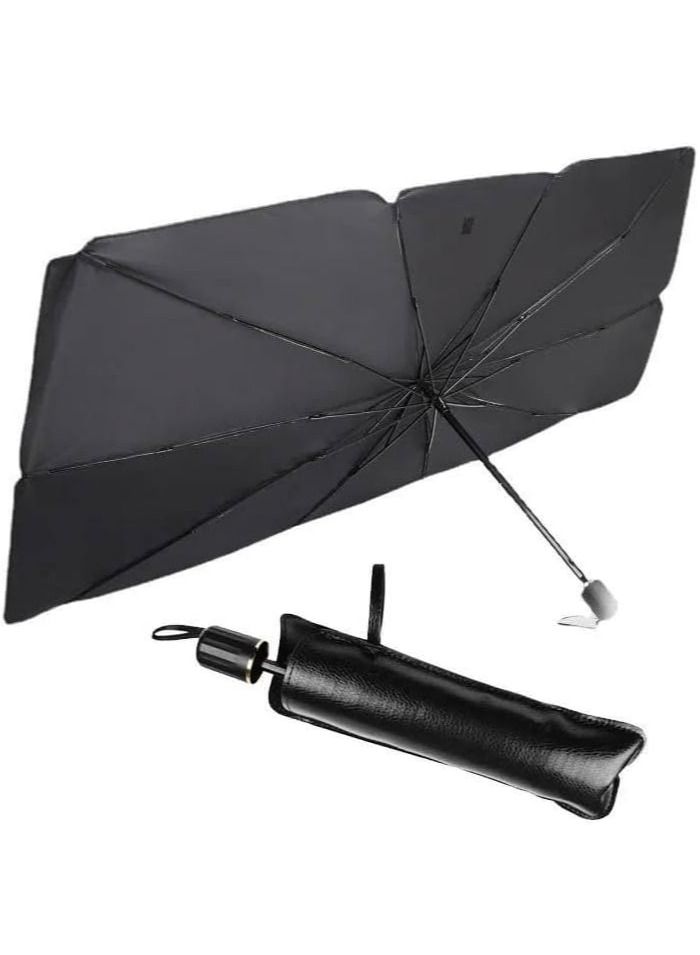 DubaiGallery Foldable Car Sunshade Umbrella In Car Covers Car Umbrella Windshield Shades Visor For Front Windows - Image 1