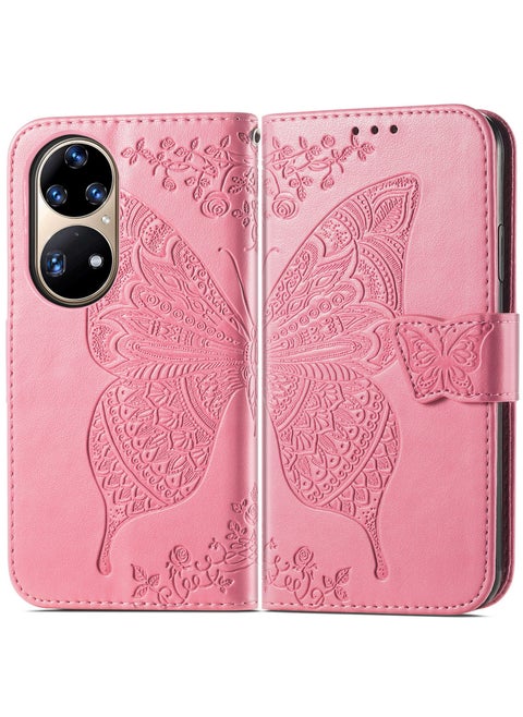 Smartphone Case, Compatible with Huawei P smart Z Flip Folio Magnetic Leather Phone Case with 3 Card Slots 1 Wallet, Case